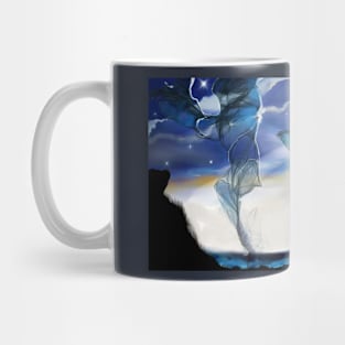 Abstract Art - Trees on the Wind Mug